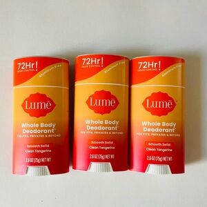 LuMee Whole Body Deodorant — Clean Tangerine Orange